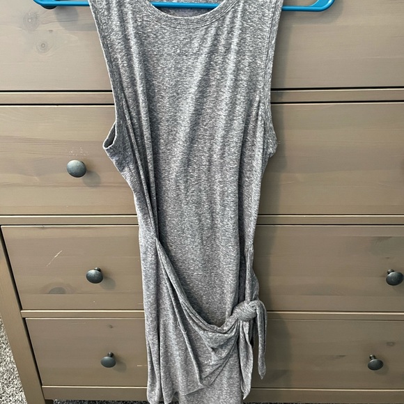 Grey Aerie body con with tie detail - Picture 1 of 2